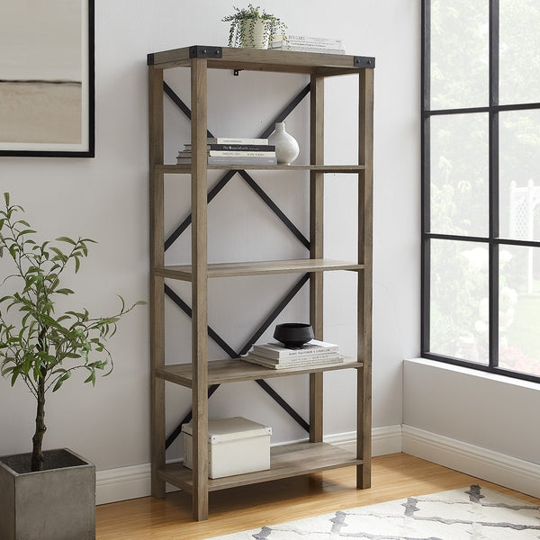 BNOIN 64-inch Tall Bookshelf